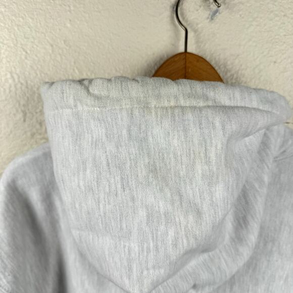 Vintage Notre Dame Hoodie Size XL Grey Reverse Weave Sweatshirt Hammes Bookstore - Picture 9 of 10